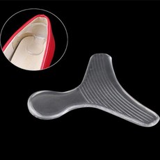 발뒤꿈치 까짐방지 물집방지 삼각 실리콘 뒷꿈치쿠션, 1개