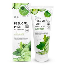 이켈 필 각질 모공 180ml 피지 오프 팩 오이 34450pc 1(ea), 1개, 1개