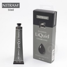 NITRAM 液態炭筆 水溶性 50ml 素描 速寫 炭筆畫, 1個