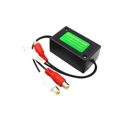 1개 3.5mm 차량 RCA 앰프 오디오 노이즈 필터 접지 루프 차단기 억제기 6.3 x 3.8 3cm 신제품 도착 예정 2025년 고품질용