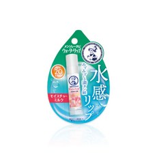 曼秀雷敦保水力潤唇膏4.5g (提升血色感/無色/蜜桃紅/覆盆子紅) 多款可選, 1個, 水潤唇膏（無色-保濕牛奶）4.5g