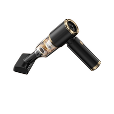 22000Pa無線車用吸塵器，七合一多功能清潔工具，配備多種刷頭，TYPE-C快速充電, 黑金, Jamemirs 22000Pa