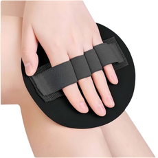 때타올 저자극 요술 때밀이 때수건 3개, 블랙, 1개입