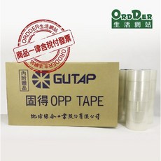 地球固得牌 OPP膠帶 封箱膠帶 包裝膠帶 48mm*90Y, 1個, OPP膠帶(904膠帶)超取4束, 透明