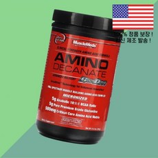 머슬메즈 아미노 아미노산 디카네이트 과일 후루츠 펀치 13.4온스 381g MuscleMeds Amino Decanate Fruit Punch 13.4oz, 1개