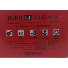 【民辰商行】Daiwa BGRR LT 輕量 ATD搭載 鋁合金機身 紡車式捲線器, LT3000D-ARK