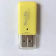 윈도우 USB 메모리 카드 클래식 어댑터 Mini-BG1 미니 마이크로 SD TF T플래시 리더, 02 yellow