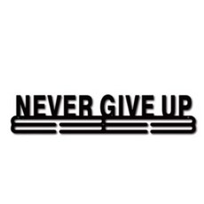 스포츠 종목별 메달걸이 메달거치대 전시 마라톤 태권도 체조 벽걸이, 1개, NEVERGIVEUP