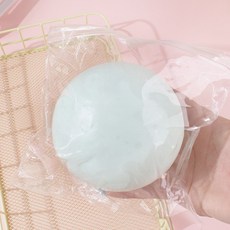 걸스코코 슬랑이모음전 말랑이 왁뿌볼 친구선물 슬라임 스트레스해소말랑이, 1개, 대왕치즈볼말랑이(꾸덕블루)