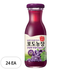 가야농장 포도농장 180ml, 24개