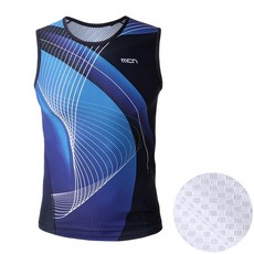 픽데이즈 MC-HY 프리 플로우 K-매쉬 민소매 이너웨어 남녀공용 자전거 상의 져지