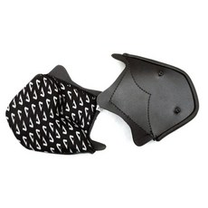ASTONE KSR 專用三角護頰組 (左右) 3/4 半罩安全帽配件, 1個, XL