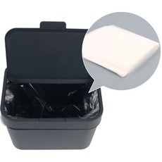 걸이형쓰레기통 전용봉투 50매 비닐봉지 위생 청소 chl+8287fn