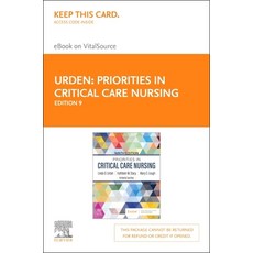 (영문도서) Priorities in Critical Care Nursing - Elsevier eBook on Vitalsource (Retail Access Card) Hardcover, English, 9780323809924