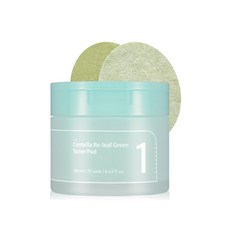 numbuzin 積雪草舒緩化妝棉片，溫和保濕鎮靜敏感肌膚，打造健康光澤, 1個, 70