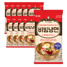 샘표 비빔냉면, 145g, 10개