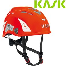KASK 高可見度頭盔/安全帽 紅色 Superplasma PL HI VIZ 攀岩 登山 攀樹 工程頭盔 AHE00006, 1個