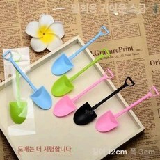 일회용 삽모양 스푼, 1개, 기본 구성품, 블랙 심플팩 1000개