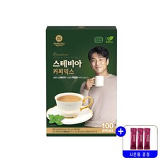 맥널티 스테비아 커피믹스+사은품 믹스커피, 9.5g, 100개입, 1개