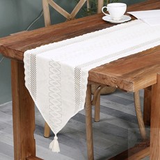 테이블천 화이트 테이블러너200