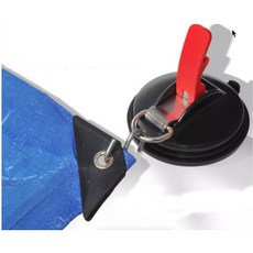 露營吸力加強汽車綁帶強力吸盤（送S環2個）野營天幕帳篷車宿車泊車露, 1個