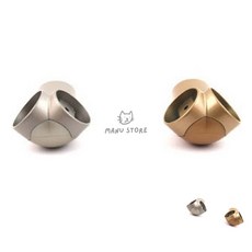 [삼마누] 사각브라켓 안전손잡이 핸드레일받침 핸드레일부속 엘보 벽고정 35파이, 엘보/벽고정/35파이/골드/UB35C-G/일제, 1개