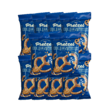 노브랜드 미니프레첼 땅콩버터오징어맛, 10개, 95g