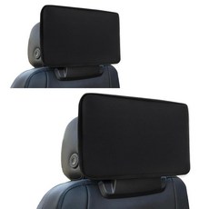 GUITK GMC 타호/유콘/서버번 캐딜락 에스컬레이드 2021-2025/2026-5mm 후면 엔터테인먼트 스크린용 네오프렌 보호 커버 2개 드로스트링 포함 먼지 및 충격, GUITK GMC 타호/유콘/서버번, 캐딜락 에스컬레이