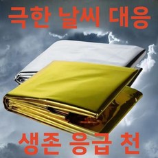 담요 대비 지진 방지 야외 캠핑 방한, 1개, 1. 보온 담요 [130*210cm] 1개