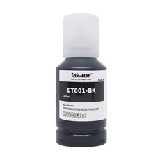 잉크맨 엡손 003 호환 T00V 무한 리필 잉크 L1110 L3100 L3101 L3106 L3110 L3150 L3156 L5190 L5196 프린터 충전 T00V1 T00V2, T00V 호환 검정, 1개