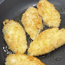 통통한 진짜 생선까스 대구 생선까스 생선가스 대구살 튀김 피쉬 버거 패티, 20개, 50g