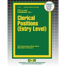 (영문도서) Clerical Positions (Entry Level) Paperback, National Learning Corp, English, 9781799319436