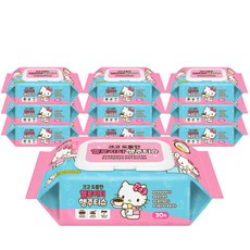 헬로키티 행주티슈 크고 두꺼운 주방용타월, 10개, 30매