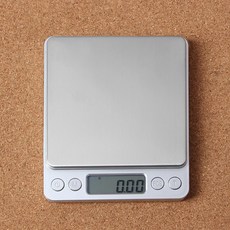 초정밀 디지털 전자저울 500g 0.01g단위 (6z) 가정용 제과제빵 그램 주부