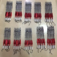 強磁 尾翼 重鏢 入水深 不跑魚, 如圖所示, 1個