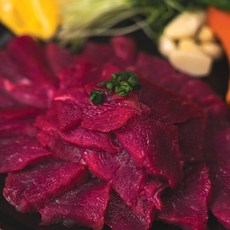 국내산 육사시미 뭉티기 300g/400g 당일작업 [간장맛 소스 증정], 1개, 400g