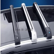 Toyota FORTUNER N15 용 루프 랙 바 레일 크로스 빔 두꺼운 알루미늄 자동차 자전거 프레임, 02 B