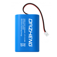 18650 리튬이온 배터리 충전지 11.1V 3S1P 2600mAh (S:직렬 P:병렬), 1개, 1개입