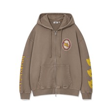 와키윌리 WACKY WILLY 키키 트리플 다잉 후드집업 카키 554573, M