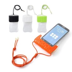 핸드폰방수팩 스마트폰 방수팩 핸드폰 방수케이스, 오렌지