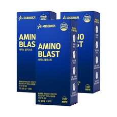 국대이야기 아미노블라스트 BCAA 운동 회복 아미노산 분말 8g 14개, 3세트, 112g