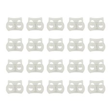 끈조절 스트링 스토퍼 돼지코 코드락, 20개, FW10