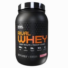 Rival Whey Strawberry & Cream 0.9 킬로그램, 1개, 908g