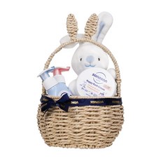 德國珊諾sanosan嬰兒QQ兔禮盒 (洗髮沐浴露/乳液/全效護膚膏) 新生兒禮盒 寶寶護膚超值組, 1套