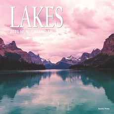 Lakes: 2021 Mini Wall Calendar Paperback, Independently Published, English, 9798564677370