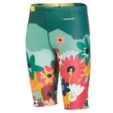 아마존평점4.5+ 미국출고 213442 Sporti 재머 수영복 청소년 (22-28) - 라이프스타일 플라워 블루 그린