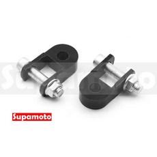 Supamoto 後避震增高器 鋁合金材質 通用型 可加高3公分/5公分, 1個, 3公分黑色(一對)