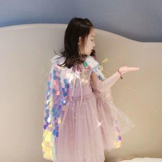 冰雪女王2 艾莎披風 女童披風