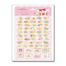 미코캐릭터즈 이니셜 스티커 Fruit, 없음, 단품, 단품