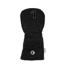 COLLYS GOLF 蜘蛛球桿套, 黑色, 1個